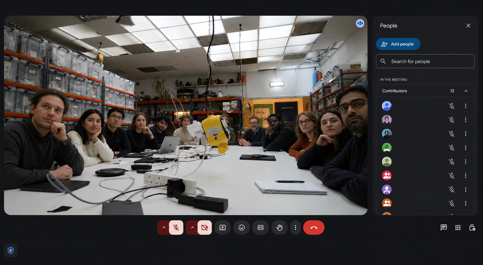 Remote AI Club participation with people joining online